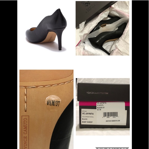 Vince Camuto Leather Jaynita Heel 🖤 - Picture 8 of 8